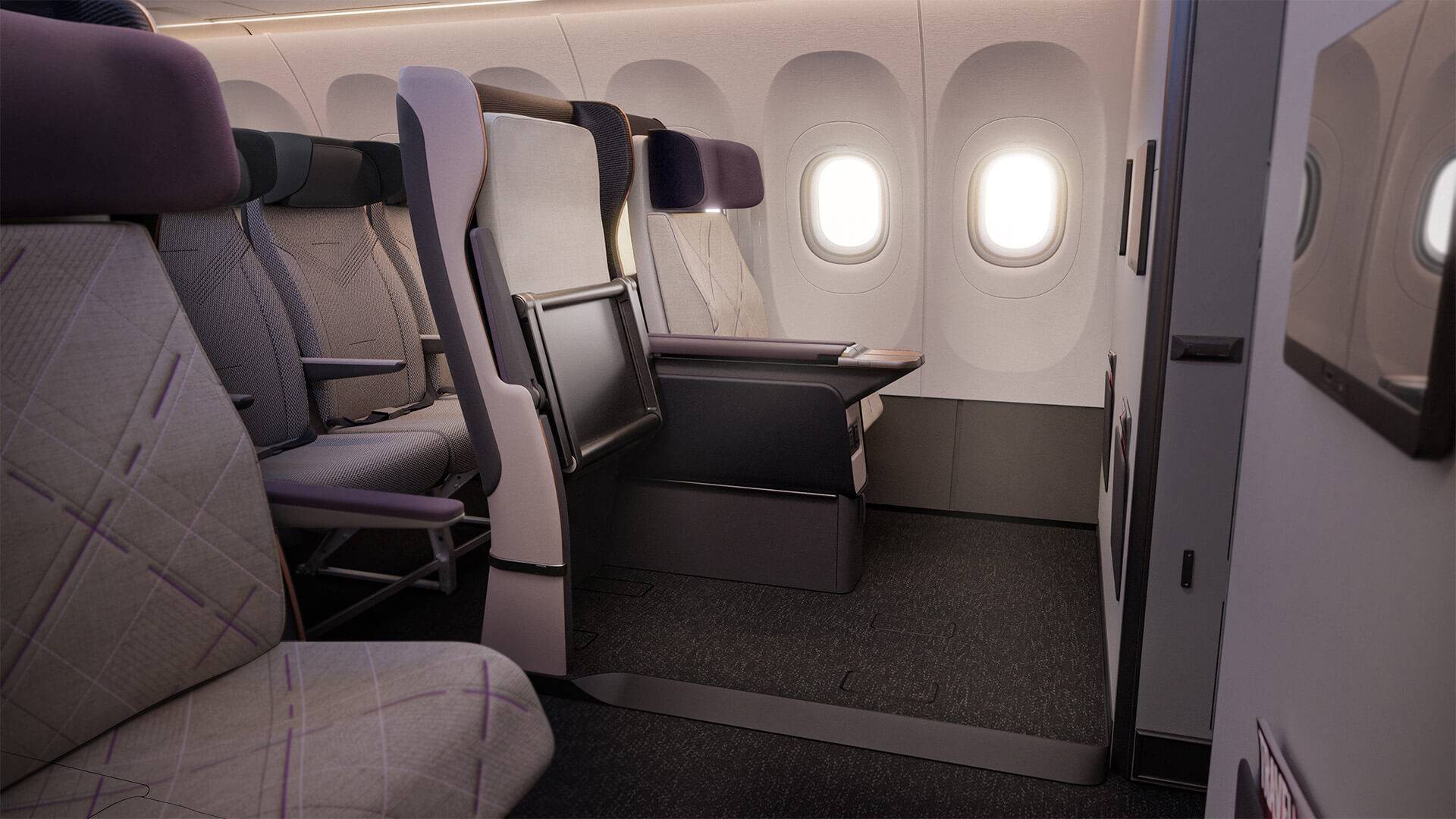 PG Designed Air 4 a system to help those with reduced mobility travel effortlessly picture shows seat folded ready for wheelchair to enter